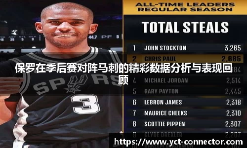 保罗在季后赛对阵马刺的精彩数据分析与表现回顾